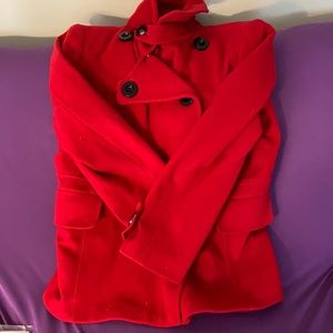 Red women’s coat